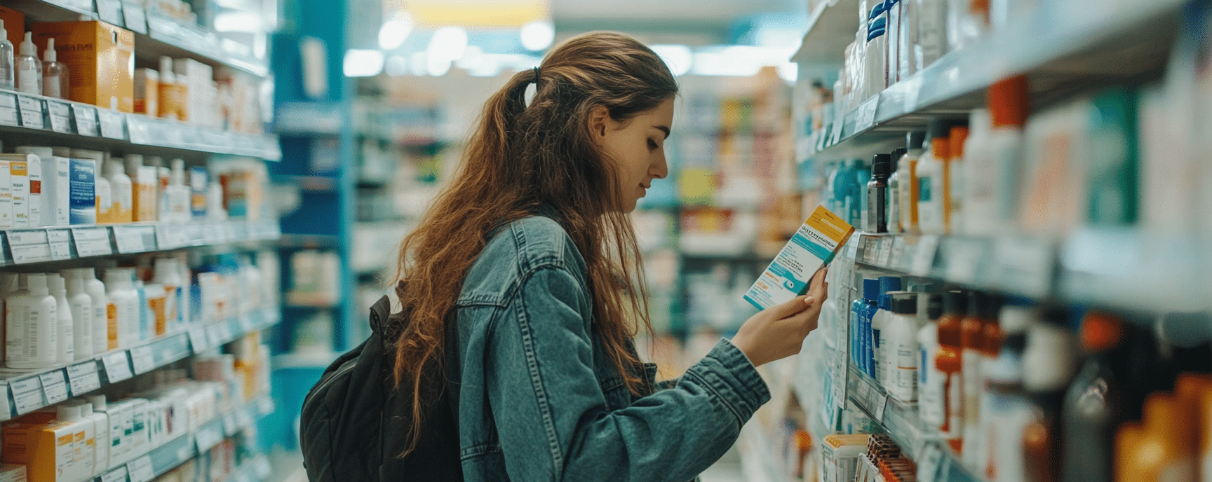 customer buying prescription medicine