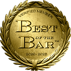 Verified Member of Best of the Bar -- 2020-2025 badge