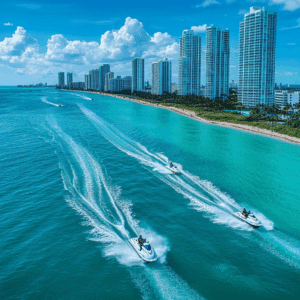 A jet skiing championship in Florida